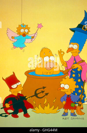 Il Simpons, US-animazione americano serie (dal 1989) aka. The Simpsons Foto Stock