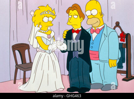 Il Simpons, US-animazione americano serie (dal 1989) aka. The Simpsons Foto Stock