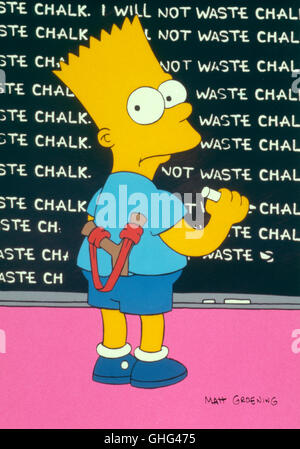 Il Simpons, US-animazione americano serie (dal 1989). Foto: Bart Simpson aka. The Simpsons Foto Stock