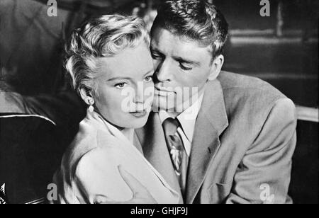 DEBORAH KERR (Karen Holmes), BURT LANCASTER (Milton Warden) Regie: Fred Zinneman aka. Da qui all'eternità Foto Stock