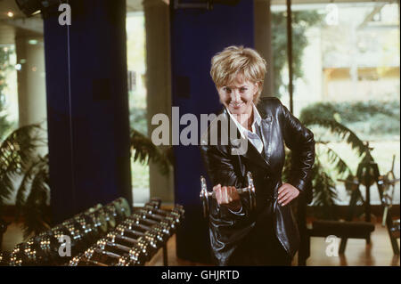 ULLA KOCK am BRINK präsentiert eines der wichtigsten sportlichen Fernsehereignisse des Jahres. Die Sportgala mit Showgästen. Ausgezeichnet werden die beliebtesten Sportler Deutschlands, sowie die beliebteste Mannschaft. aka. Die Sportler des Jahres 1998 Foto Stock