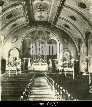 Schizzo storico della Chiesa di Sant'Antonio, Lancaster, penna., 1870-1895 - insieme con una storia del Sacro Cuore e dell'Accademia di Sant'Antonio Scuola parrocchiale, in commemorazione del giubileo d'argento Foto Stock