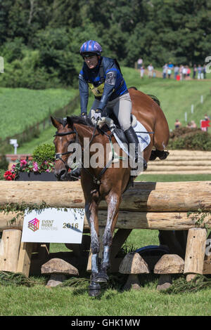 Zara Tindall sull Alta unito Foto Stock