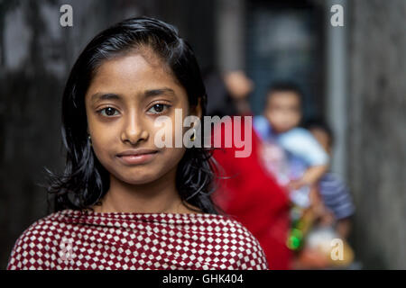 Persone, volti e storie dal Bangladesh Foto Stock