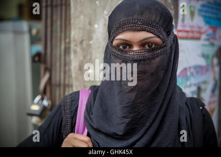 Persone, volti e storie dal Bangladesh Foto Stock