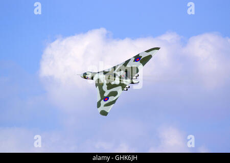 Avro Vulcan B2 XH558, G-VLCN, al Southport Air Show Foto Stock