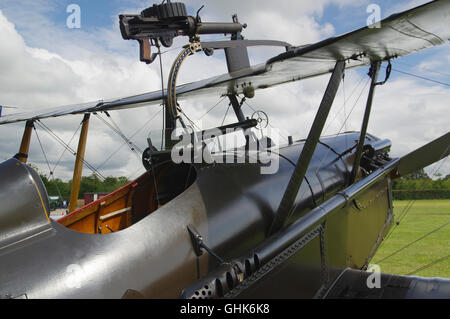 SE5A F904, G-EBIA, della Collezione Shuttleworth a Old Warden, Foto Stock