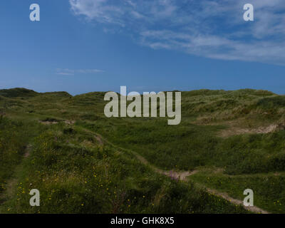 Le dune di sabbia del Sandscale Haws Riserva Naturale Foto Stock