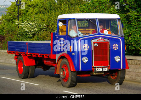 Vintage Albion autocarro Britannia Services Foto Stock