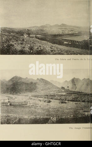 Le isole Canarie - la loro storia e storia naturale e il paesaggio - un account di un ornitologo il campeggio escursioni nell'arcipelago (1922) Foto Stock