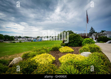 Giardini di Michael K. Aselton Memorial Park, Hyannis Cape Cod, Massachusetts. Foto Stock