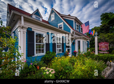 In casa a Provincetown, Cape Cod, Massachusetts. Foto Stock