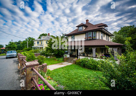 In casa a Provincetown, Cape Cod, Massachusetts. Foto Stock