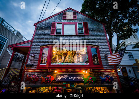 Shop in a Provincetown, Cape Cod, Massachusetts. Foto Stock