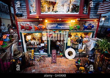 Shop in a Provincetown, Cape Cod, Massachusetts. Foto Stock