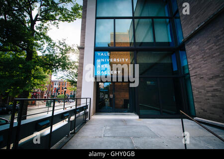 La Yale University Art Gallery, presso la Yale University a New Haven, Connecticut. Foto Stock