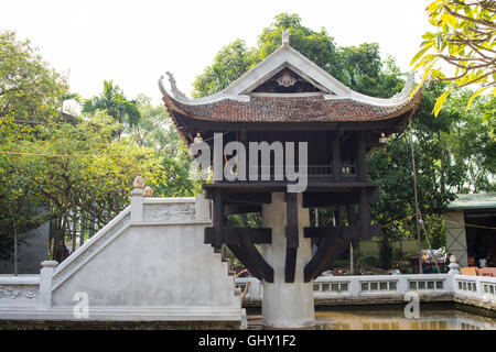 Pagoda su un pilastro, Hanoi Foto Stock