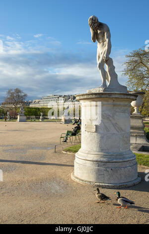 Jardins des Tuileries, Parigi, Francia Foto Stock