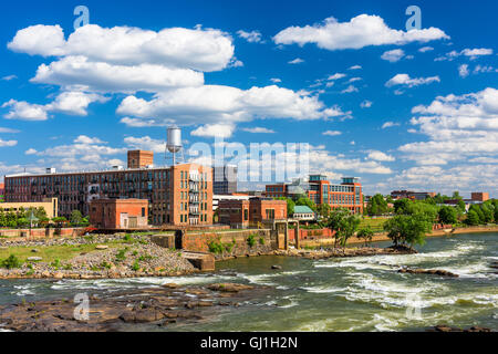 Columbus, Georgia, Stati Uniti d'America skyline del centro. Foto Stock