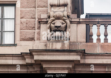 Gamla Stan al centro di Stoccolma in Svezia Foto Stock