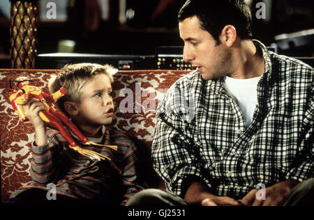 BIG DADDY Sonny (Adam Sandler) lebt ziellos in den Tag hinein. Als er sich um den kleinen Halbwaisen Julian (Cole Sprouse) kümmern muss, entwickelt Sonny plötzlich Vatergefühle... Regie: Dennis Dugan aka. Big Daddy Foto Stock