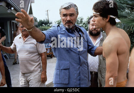 BOOGIE NIGHTS 1977 stößt der Pornofilmer Jack Horner (Burt Reynolds) in einem Nachtclub auf den 17 jährigen Eddie Adams (MARK WAHLBERG). Ein gut gefüllter Schritt und eine schier unerschöpfliche Potenz ebnen ihm den Weg zum pornostar. Unter dem pseudonimo Dirk Diggler wird der zum Megastar der Branche... Regie: Paul Thomas Anderson aka. Boogie Nights Foto Stock