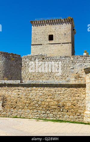 Portillo castello in Valladolid Spagna Foto Stock