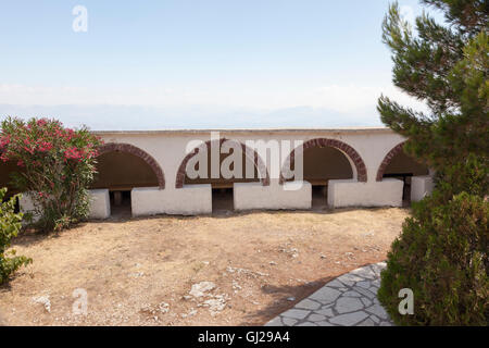 Monastero di Mount Pantokrator, Corfù, Isola Ionica, Isole greche, Grecia Foto Stock