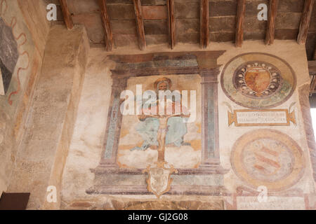 Museo di Arte Sacra, Torre Grossa, San Gimignano, Toscana, Italia Foto Stock