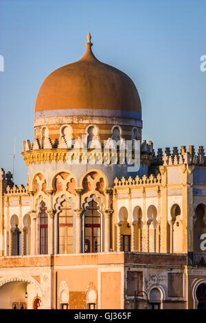 Il meraviglioso Palazzo Sticchi edificio storico a Santa Cesarea, sud della Puglia, Italia Foto Stock