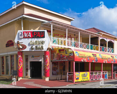 Dh Basseterre St Kitts Caraibi Caraibi casino cinese ma pau west indies Foto Stock