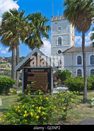 dh Kingstown ST VINCENT CARIBBEAN St Georges Chiesa cattolica Foto Stock