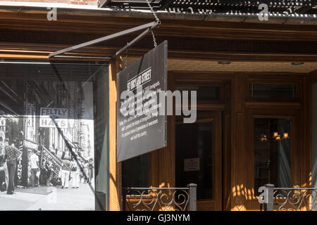 Il Lower East Side Tenement Museum, 97 Orchard Street, NYC Foto Stock