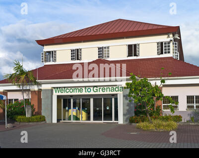 Dh St George GRENADA CARAIBI Benvenuto a Grenada Cruise terminal portuali Foto Stock