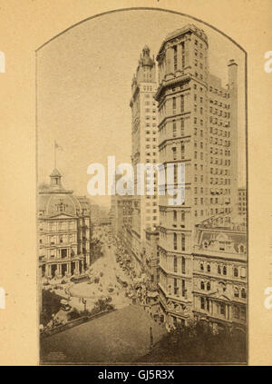 Come sapere di New York City - può essere sottoposto a manutenzione e guida fidata, avente il suo punto di partenza presso il Grand Union hotel, subito attraversata la strada dalla Grand Central depot (1900) Foto Stock