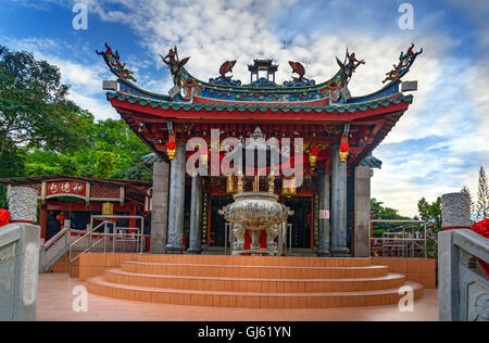 Tua Pek Kong tempio Cinese a Chinatown. Kuching, Sarawak. Malaysia. Borneo Foto Stock