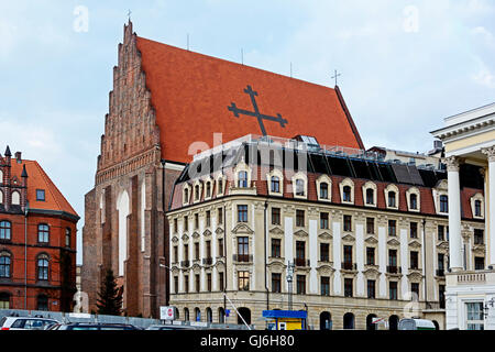 La Polonia, chiesa Santa Dorotea a Wroclaw Foto Stock