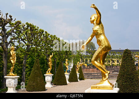 Hannover, 'Schloss Herrenhausen', giardino teatro Foto Stock