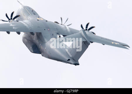 Airbus A400M i velivoli militari da trasporto a RIAT Royal International Air Tattoo RAF Fairford Luglio 2016 Foto Stock