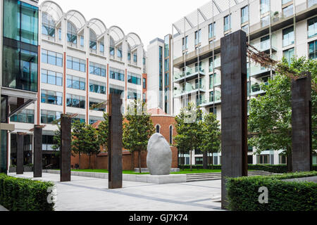 Pearson Square, Fitzrovia, London, England, Regno Unito Foto Stock