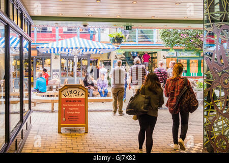 Corte Regale, Carnaby trimestre, Soho, London, England, Regno Unito Foto Stock