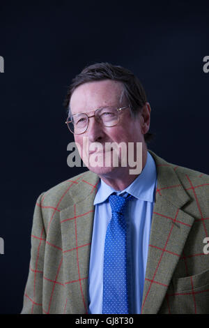 Edinburgh, Regno Unito. 14 Ago, 2016. Edinburgh International Book Festival 2° giorno. Edinburgh International Book Festival avrà luogo a Charlotte Square Gardens. Edimburgo. Nella foto Max Hastings. Credito: pak@ Mera/Alamy Live News Foto Stock