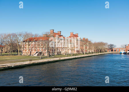 Ellis Island, New York City Foto Stock