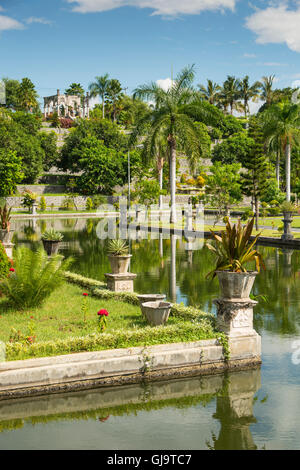 Taman Ujung acqua Palace, Bali, Indonesia. Foto Stock