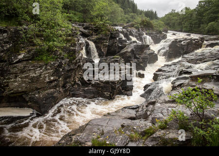 Fiume Orchy, Glen Orchy, Scozia Foto Stock