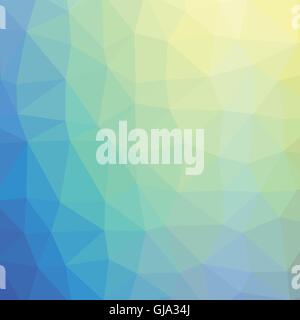 Colori pastello geometrica astratta bassa poli stile illustrazione vettoriale sfondo grafico. Illustrazione Vettoriale