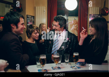 La scienza del sonno - Anleitung zum TRÄUMEN La science des Reves Frankreich 2005 Michel Gondry Gael Garcia Bernal (Stephane), Emma De Caunes (Zoe), Alain CHABAT (Guy), Stephanie (Charlotte Gainsbourg) Regie: Michel Gondry aka. La science des Reves Foto Stock