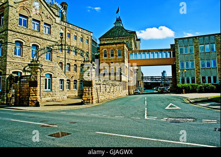 John Smiths Brewery a Tadcaster, Yorkshire Foto Stock