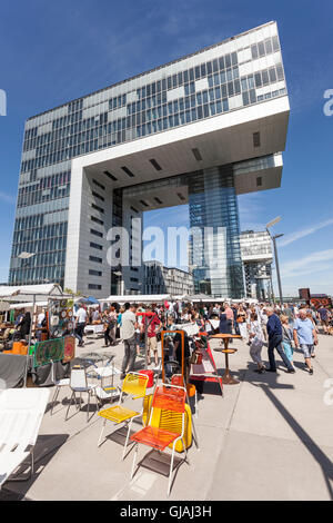 Casa di gru a Colonia, Germania Foto Stock