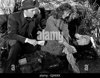 Rachel e lo straniero, aka: Ehe ohne LIebe, USA 1948, Regie: Norman Foster, Darsteller: Robert Mitchum, Loretta Young Foto Stock